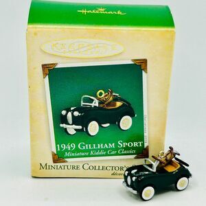 VTG 2004 Hallmark Ornament 1949 Gillham Sport Miniature Kiddie Car Classics